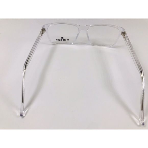 New Wide Guyz Crystal BULLDOG Eyeglasses 57mm for The Stylish Large Man - Picture 9 of 12